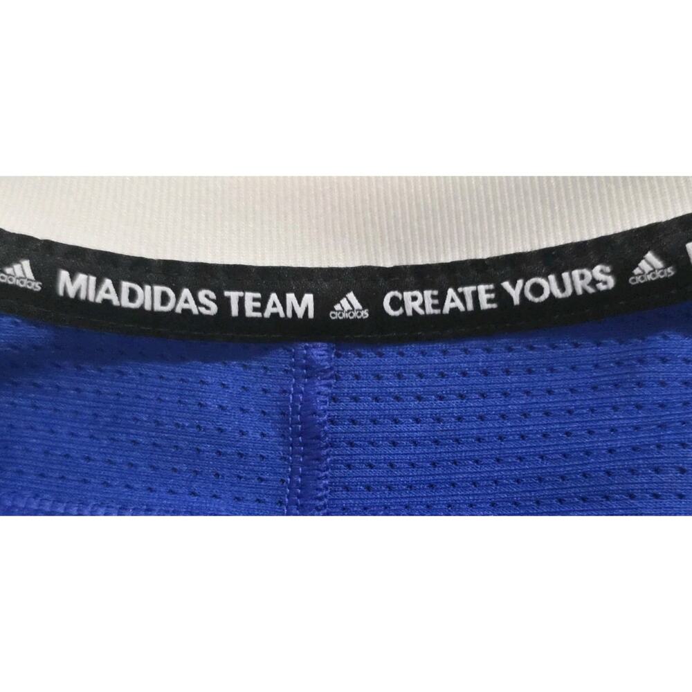 Adidas‎ Climacool Men's Soccer Jersey Blue L #42 1997 MIADADAS TEAM CREATE YOURS - Picture 10 of 10